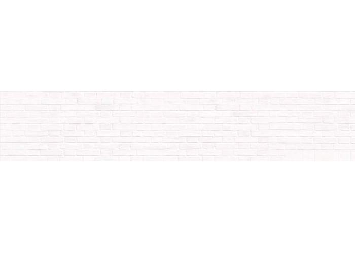 Стеновая панель 300 ПР белая кирпичная