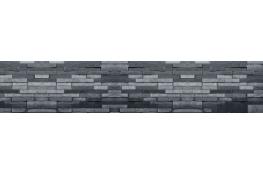 Стеновая панель 300 ПР графит