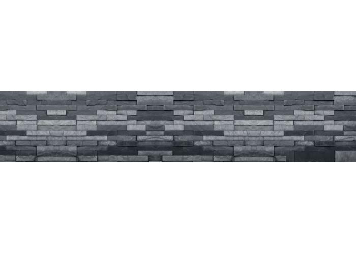 Стеновая панель 300 ПР графит