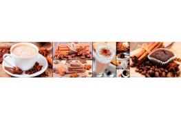 Стеновая панель 300 ПР капучино