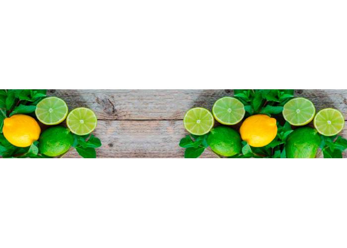 Стеновая панель 200 ПР лимон и лайм