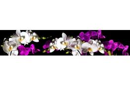 Стеновая панель 200 ПР лунные орхидеи