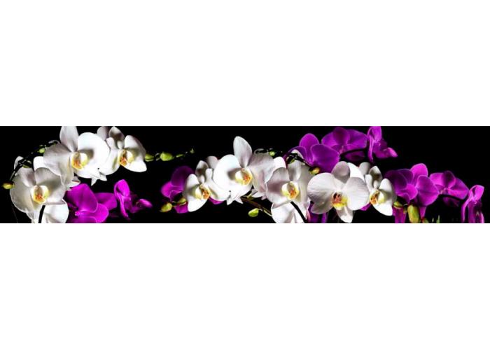 Стеновая панель 300 ПР лунные орхидеи