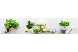 Стеновая панель 200 ПР мятный чай