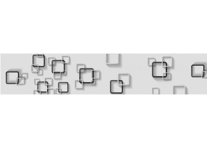 Стеновая панель 300 ПР серая графика