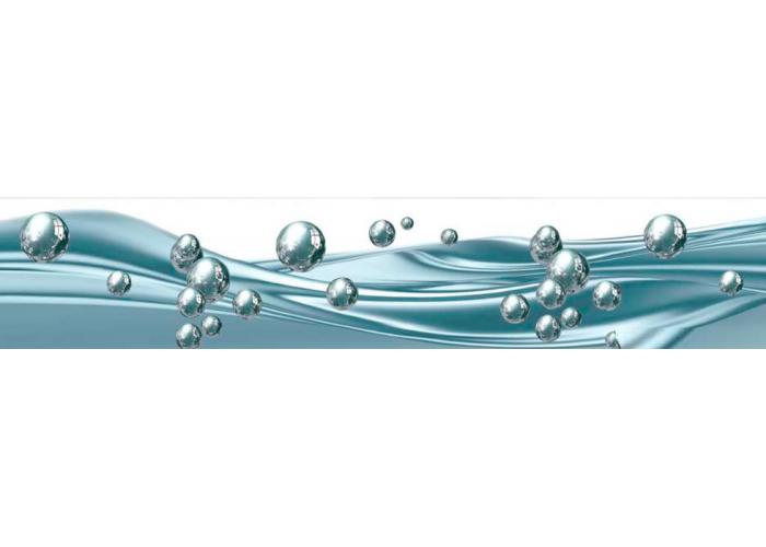 Стеновая панель 300 ПР серебряные шары