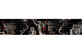 Стеновая панель 300 ПР вино и лед