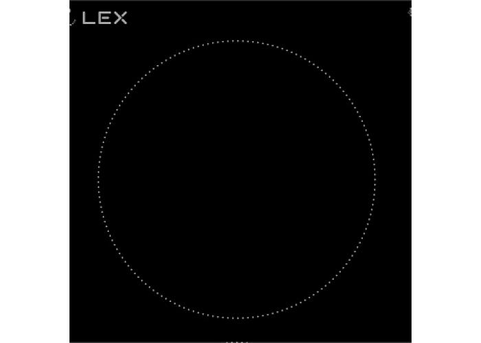Электрическая варочная панель LEX EVH 320 BL