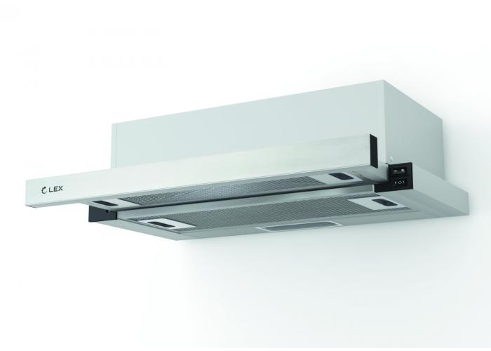 Встраиваемая вытяжка LEX HUBBLE 600 (1М) INOX