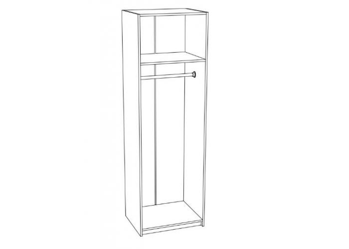 Шкаф со скалкой Стендмебель Мальта ШК 711