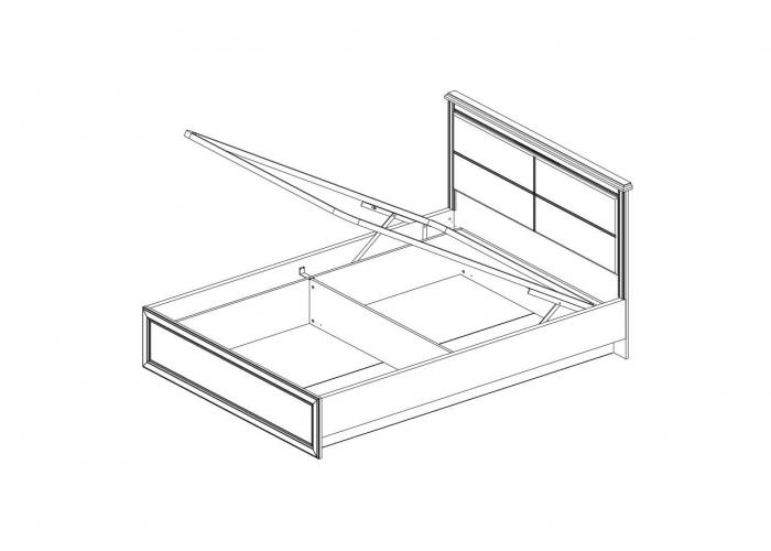 Кровать с подъемным механизмом Анрэкс MONAKO 160 М