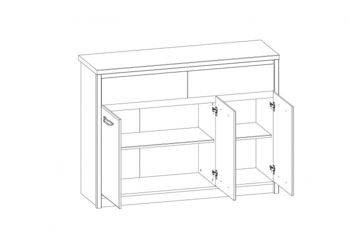Тумба Анрэкс JAZZ 3D2S