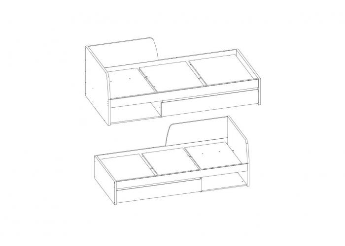 Кровать Анрэкс JAZZ 90