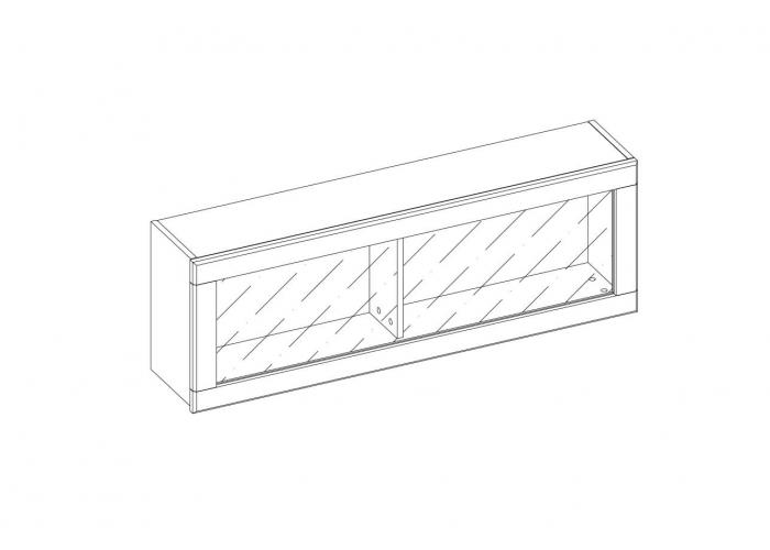 Полка навесная Анрэкс JAZZ 1V
