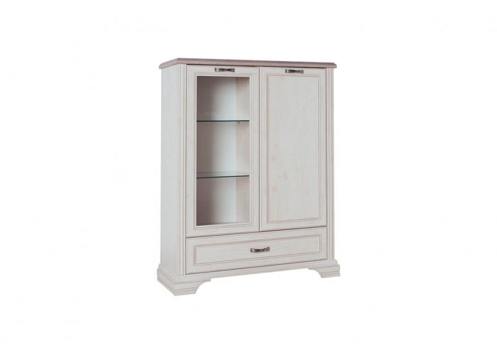 Шкаф с витриной Анрэкс MONAKO 1V1D1SL