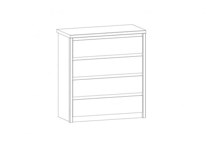 Комод Анрэкс JAZZ 4S