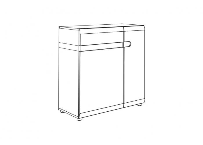 Комод Анрэкс LINATE 2D-1S/TYP 34