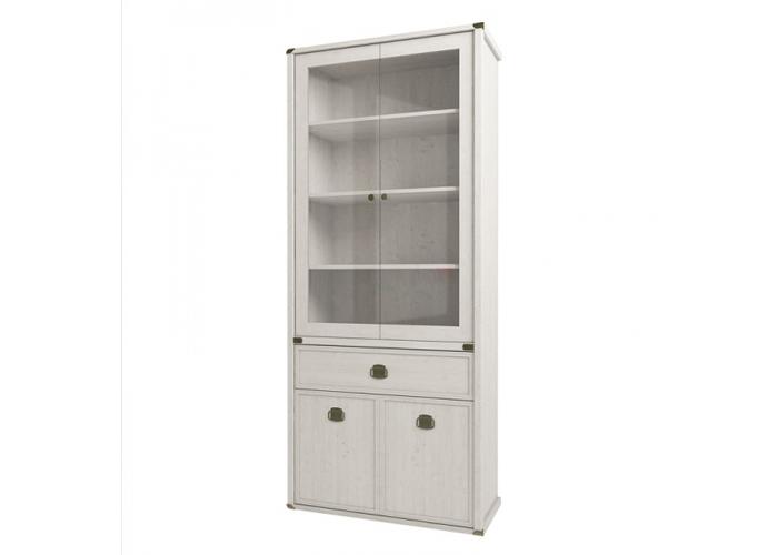 Шкаф с витриной Анрэкс MAGELLAN 2V2D1S
