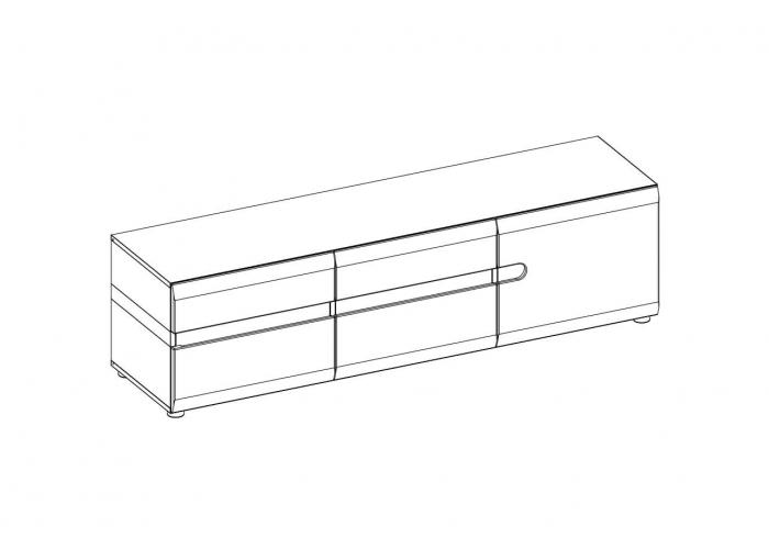 Тумба для ТВ Анрэкс LINATE 3D/TYP 51