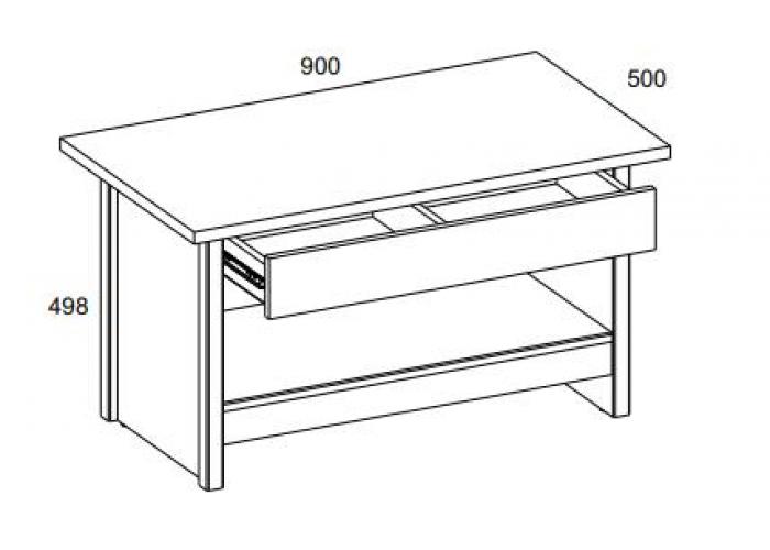 Стол журнальный Анрэкс BJORK 1S