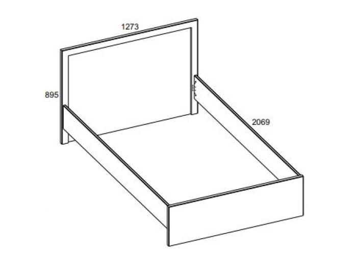 Кровать Анрэкс BJORK 120