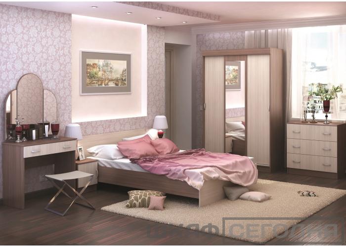 Кровать 2-х спальная Стендмебель Бася 557