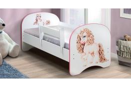 Детская кровать с фотопечатью Единорог