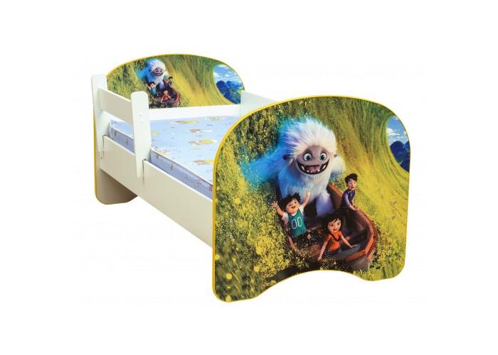 Детская кровать с фотопечатью Снежный Человек