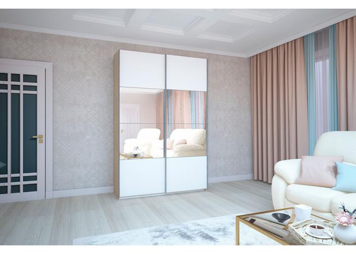 Шкаф-купе Е1 160х57х230 Прайм ДЗ-2