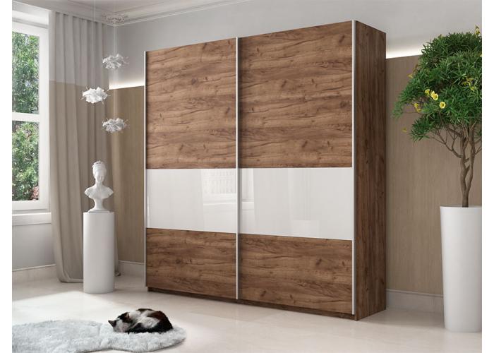 Шкаф-купе Е1 220х57х230 Прайм ДД СБ