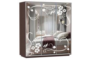 Шкаф-купе Сенатор 210х60х220 Трио Ветка