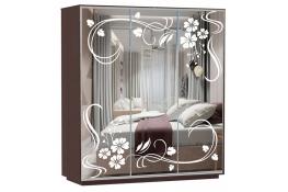 Шкаф-купе Сенатор 240х60х220 Трио Ветка