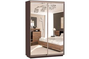 Шкаф-купе Сенатор 90х45х190 Симпл квадро комби 4