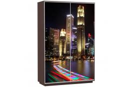 Шкаф-купе Сенатор 160х60х220 Класс Ночной-город