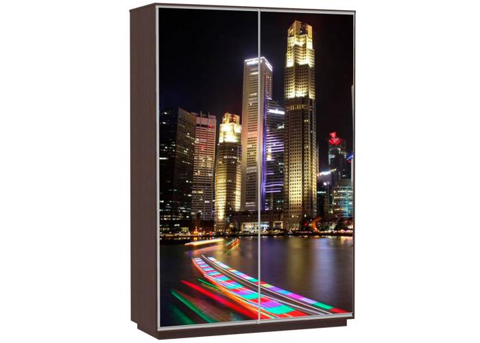 Шкаф-купе Сенатор 140х60х220 Класс Ночной-город