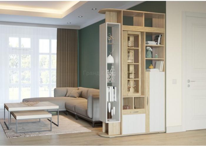 Шкаф перегородка двухсторонний Гранд Кволити Венеция