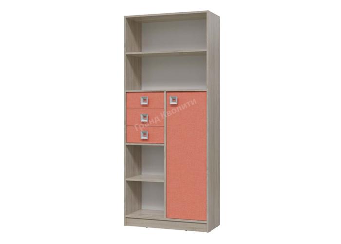 Шкаф стеллаж с дверкой и ящиками Гранд Кволити Сити
