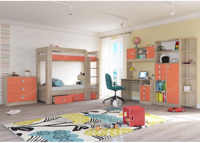 Шкаф пенал с полками Гранд Кволити Сити