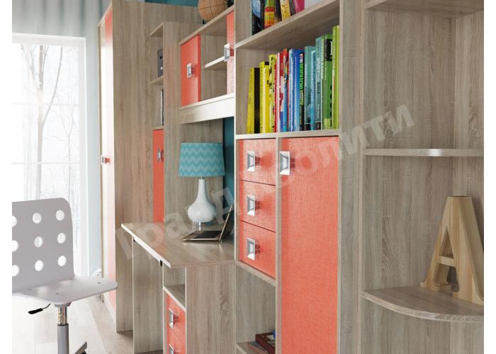 Шкаф пенал с полками Гранд Кволити Сити