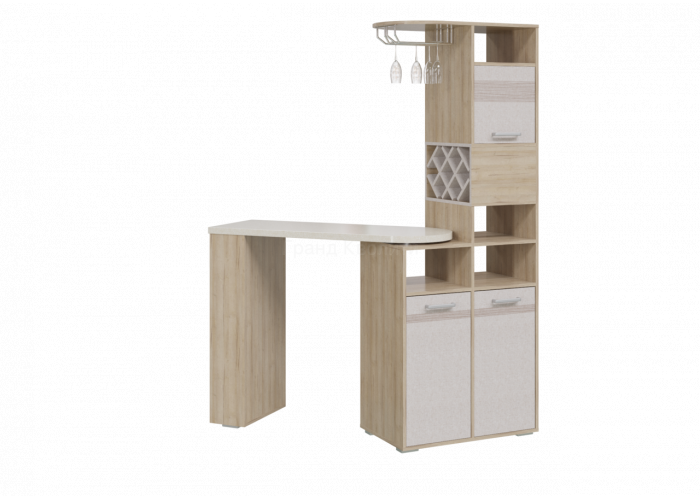 Шкаф перегородка двухсторонний Гранд Кволити БарС