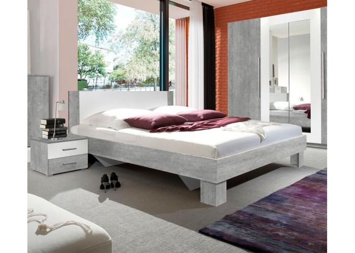 Кровать HELVETIA VERA 1.8 тумбочки (2ШТ) typ 52