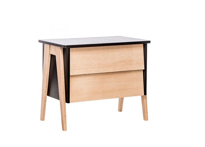 Тумбочка прикроватная Импэкс Сканди 2 ящ.
