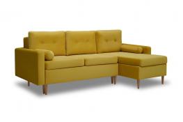 Диван угловой OSHN Скандинавия Bergen mustard