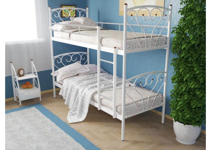 Кровать двухъярусная МилСон Ева Трансформер 90х200