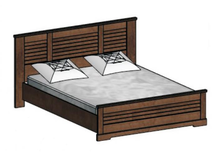 Кровать СБК Кантри РТ 160