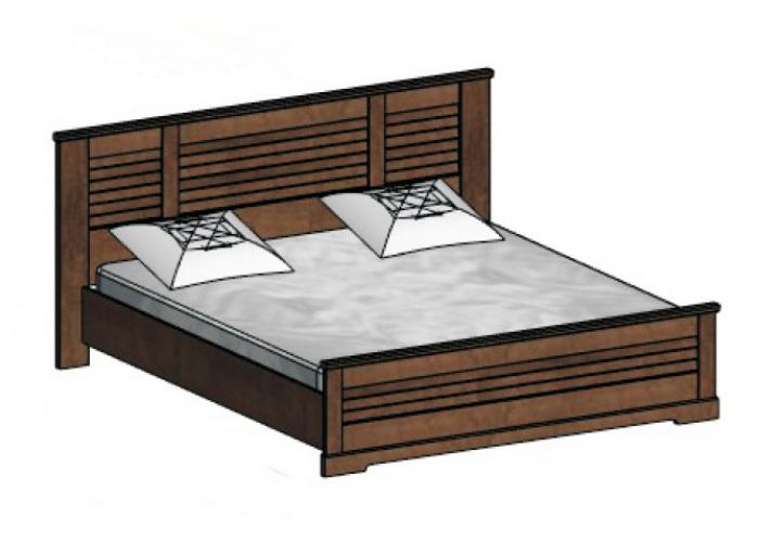 Кровать СБК Кантри РТ 160