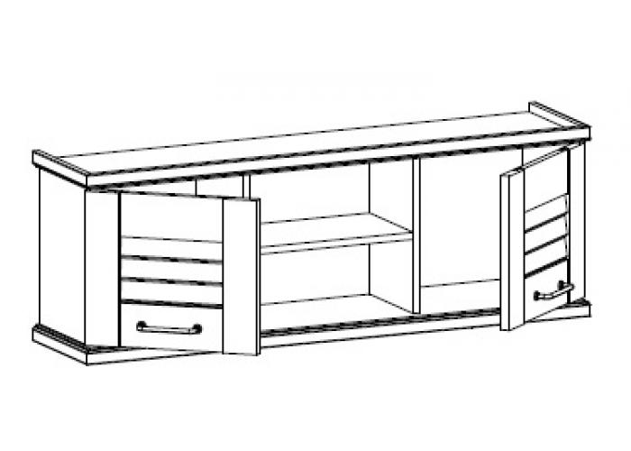 Шкаф-полка навесная СБК Кантри РТ