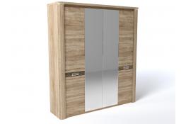 Шкаф 4-х дверный СБК Магнолия