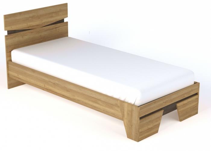 Кровать односпальная СБК New Стреза