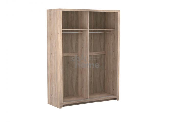 Шкаф-купе 2-х дверный СБК Юта с зеркальными дверями